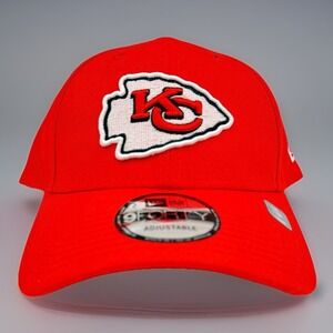 New Era Kansas City Chiefs The League 9FORTY Adult Adjusable Red Snapback Hat